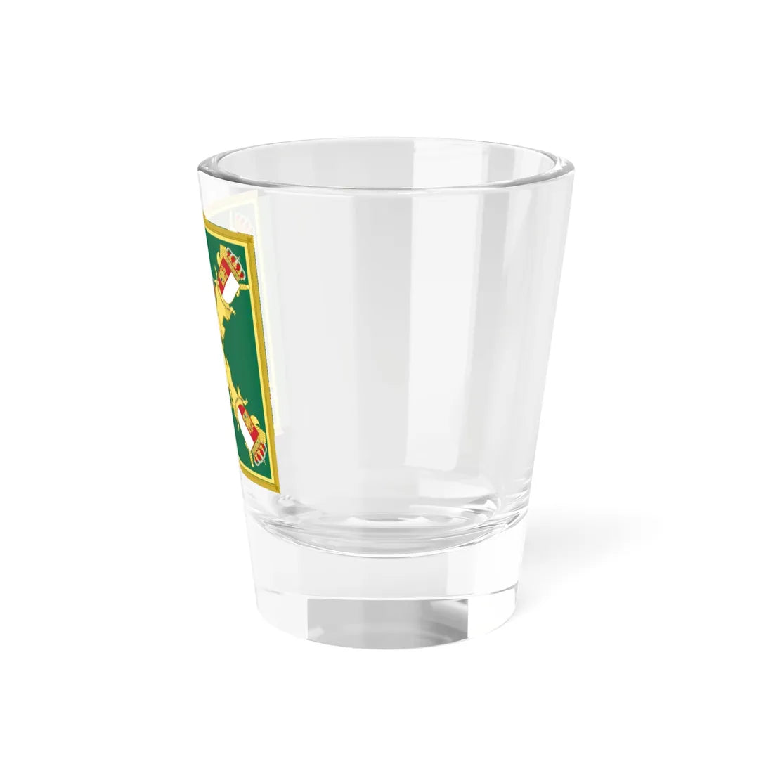 Guidon of the 2nd Zone of the Guardia Civil - CastileLa Mancha (Spain) Shot Glass 1.5oz - Go Mug Yourself