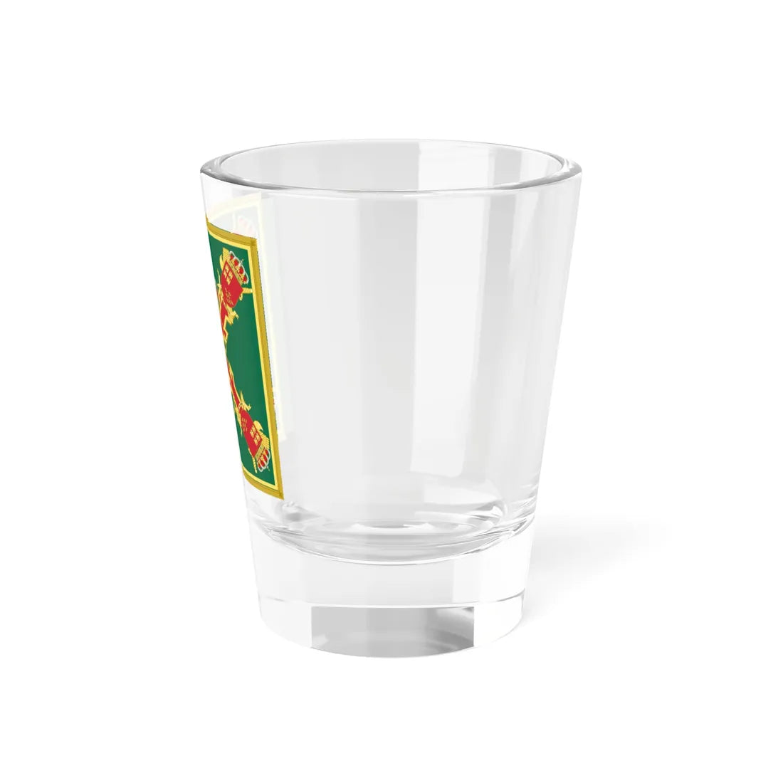 Guidon of the 5th Zone of the Guardia Civil - Murcia Region (Spain) Shot Glass 1.5oz - Go Mug Yourself