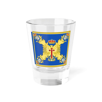 Guidon of the 7th Brigate Galicia (Spain) Shot Glass 1.5oz 1.5oz - Go Mug Yourself