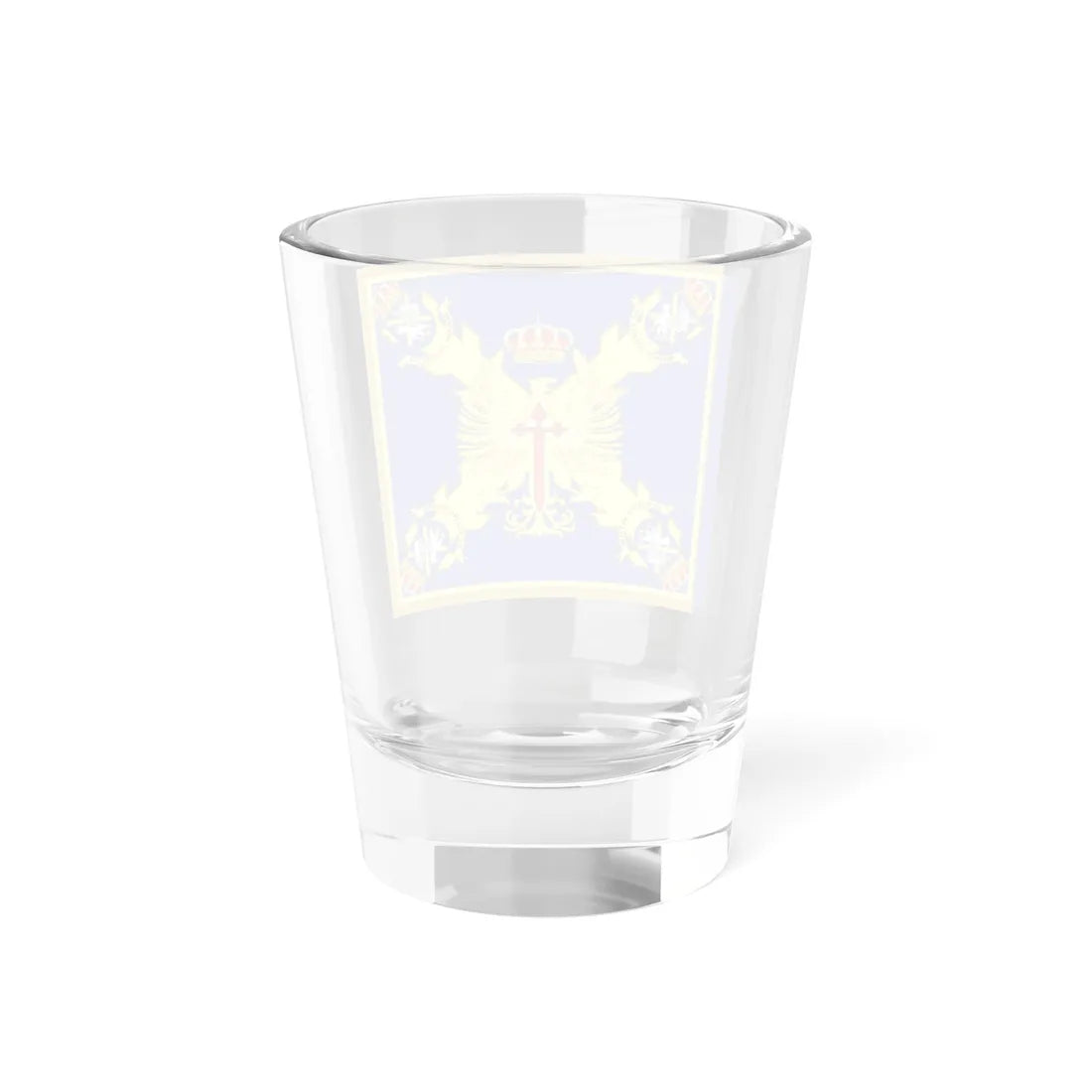 Guidon of the 7th Brigate Galicia (Spain) Shot Glass 1.5oz - Go Mug Yourself
