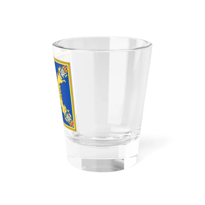 Guidon of the 7th Brigate Galicia (Spain) Shot Glass 1.5oz - Go Mug Yourself