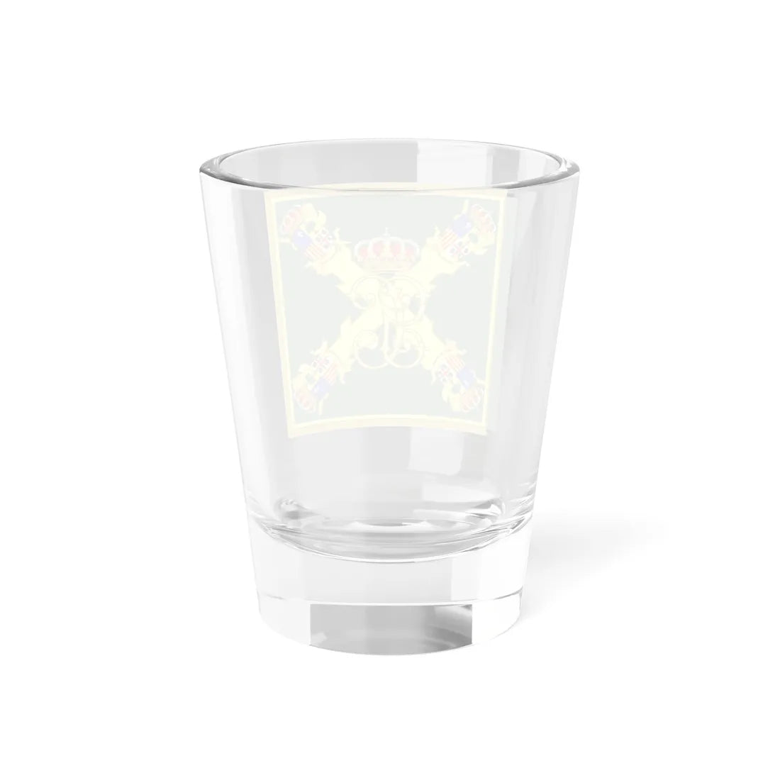 Guidon of the 8th Zone of the Guardia Civil - Aragon (Spain) Shot Glass 1.5oz - Go Mug Yourself