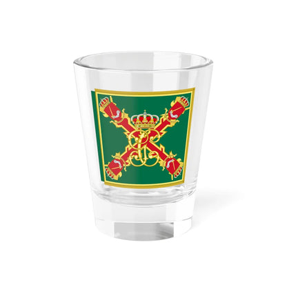 Guidon of the Guardia Civil Reserve and Security Grouping (Spain) Shot Glass 1.5oz 1.5oz - Go Mug Yourself