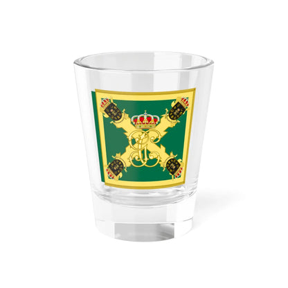Guidon of the Guardia Civil Special and Reserve Units Command (Spain) Shot Glass 1.5oz 1.5oz - Go Mug Yourself