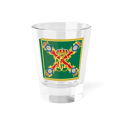 Guidon of the Guardia Civils Fiscal Service (Spain) Shot Glass 1.5oz 1.5oz - Go Mug Yourself