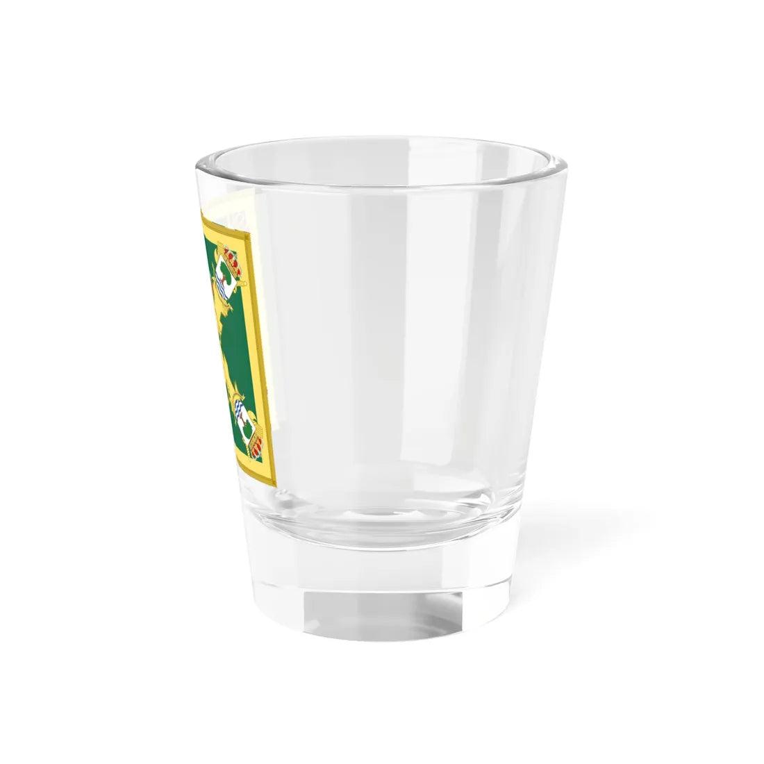 Guidon of the Guardia Civils Nature Protection Service (Spain) Shot Glass 1.5oz - Go Mug Yourself