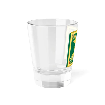 Guidon of the Operational Logistics Force (Spain) Shot Glass 1.5oz - Go Mug Yourself