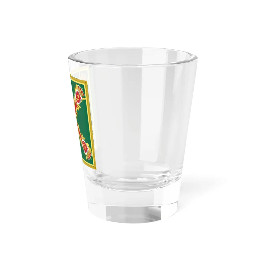 Guidon of the School of Young Guards Duke of Ahumada (Spain) Shot Glass 1.5oz - Go Mug Yourself