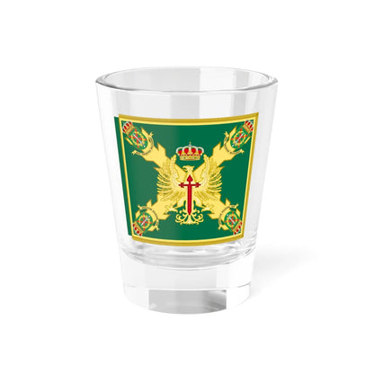 Guidon of the Spanish Army Special Operations Force Command (Spain) Shot Glass 1.5oz 1.5oz - Go Mug Yourself