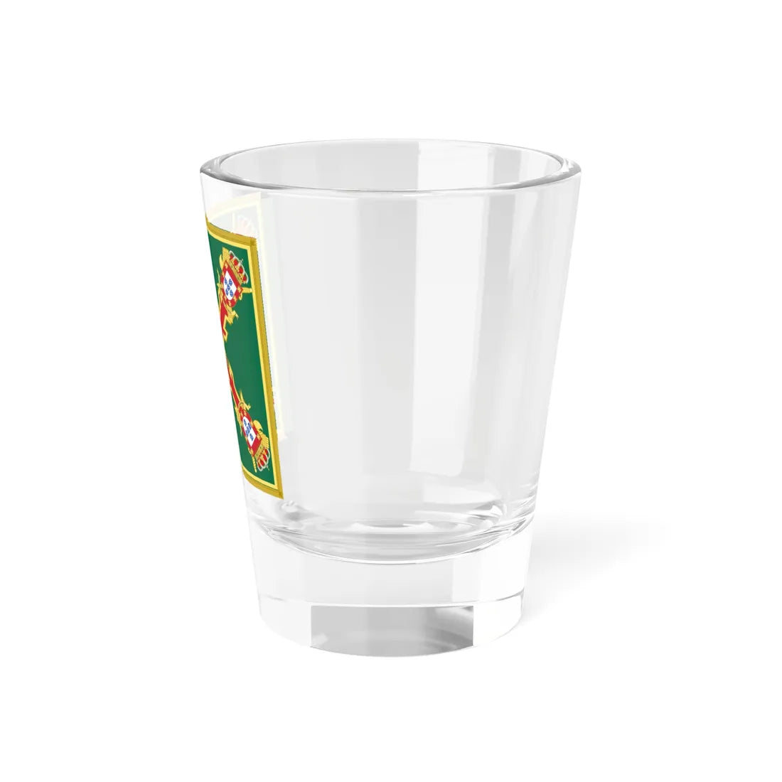 Guidon of the the Guardia Civil Ceuta Command (Spain) Shot Glass 1.5oz - Go Mug Yourself