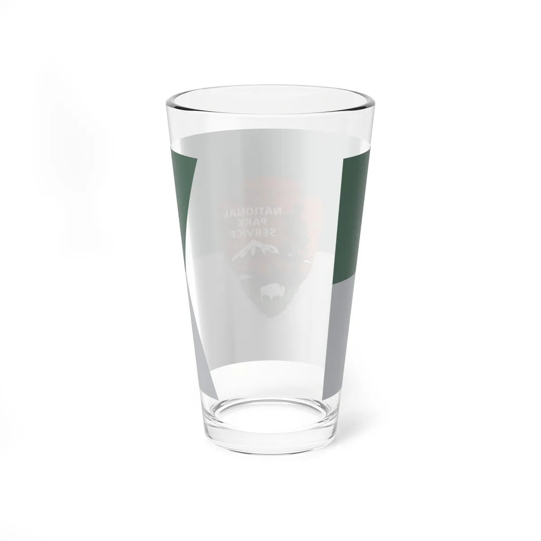 Guidon of the United States National Park Service (United States) Pint Glass 16oz - Go Mug Yourself