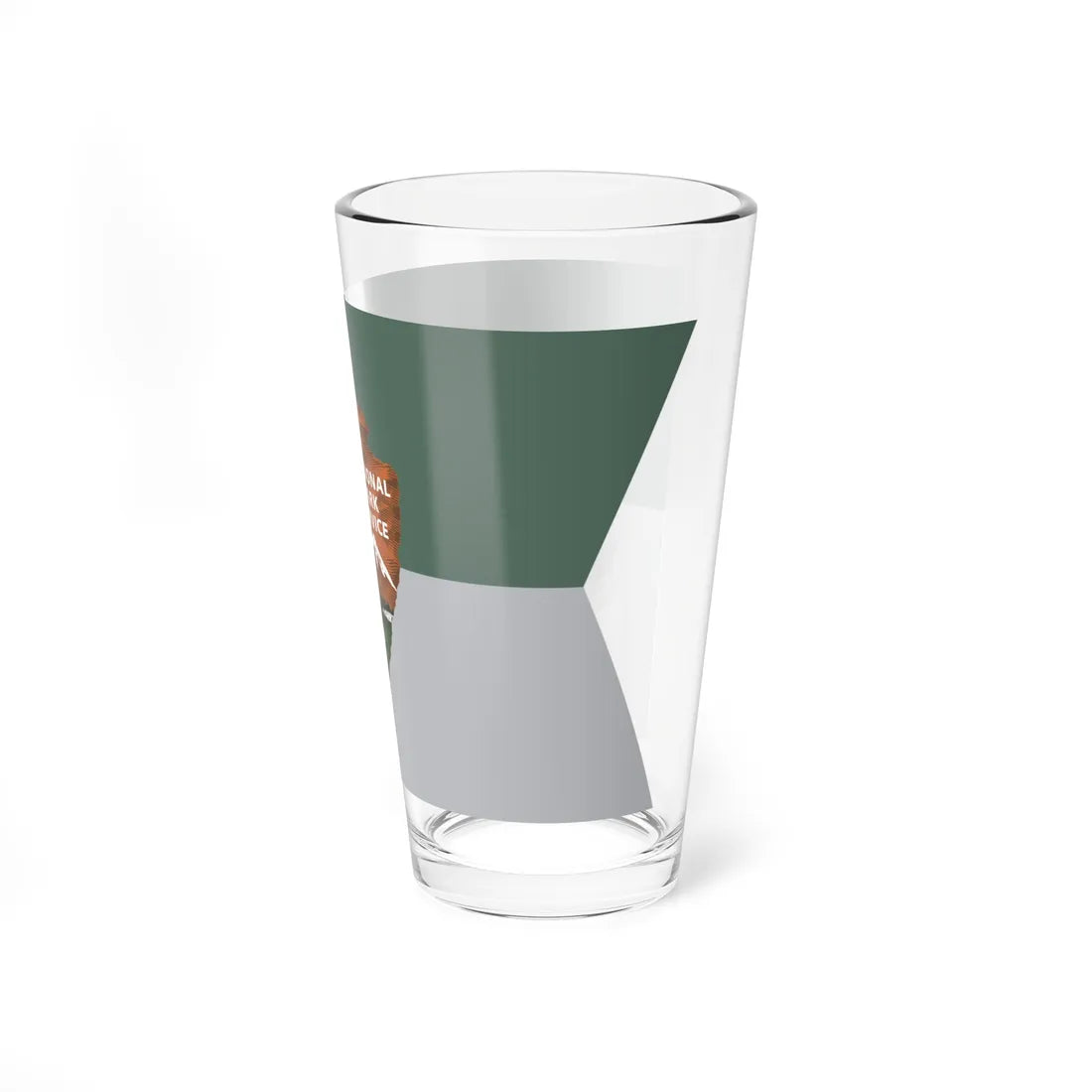 Guidon of the United States National Park Service (United States) Pint Glass 16oz - Go Mug Yourself