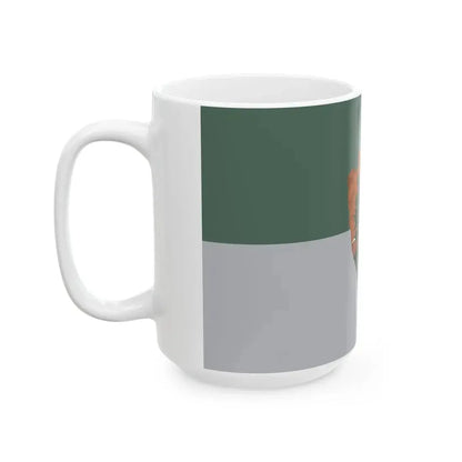Guidon of the United States National Park Service (United States) White Coffee Mug - Go Mug Yourself