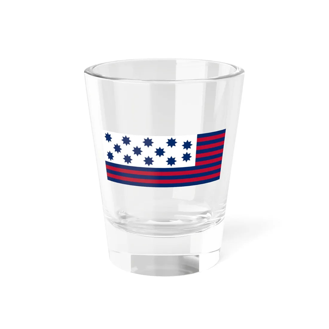 Guilford Courthouse Flag (United States) Shot Glass 1.5oz 1.5oz - Go Mug Yourself
