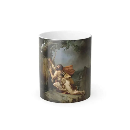 Guillaume Guillon-Lethiere (1760-1832) Philoctetes on the Isle of Lemnos - 1798 - Color Changing Mug 11oz 11oz - Go Mug Yourself