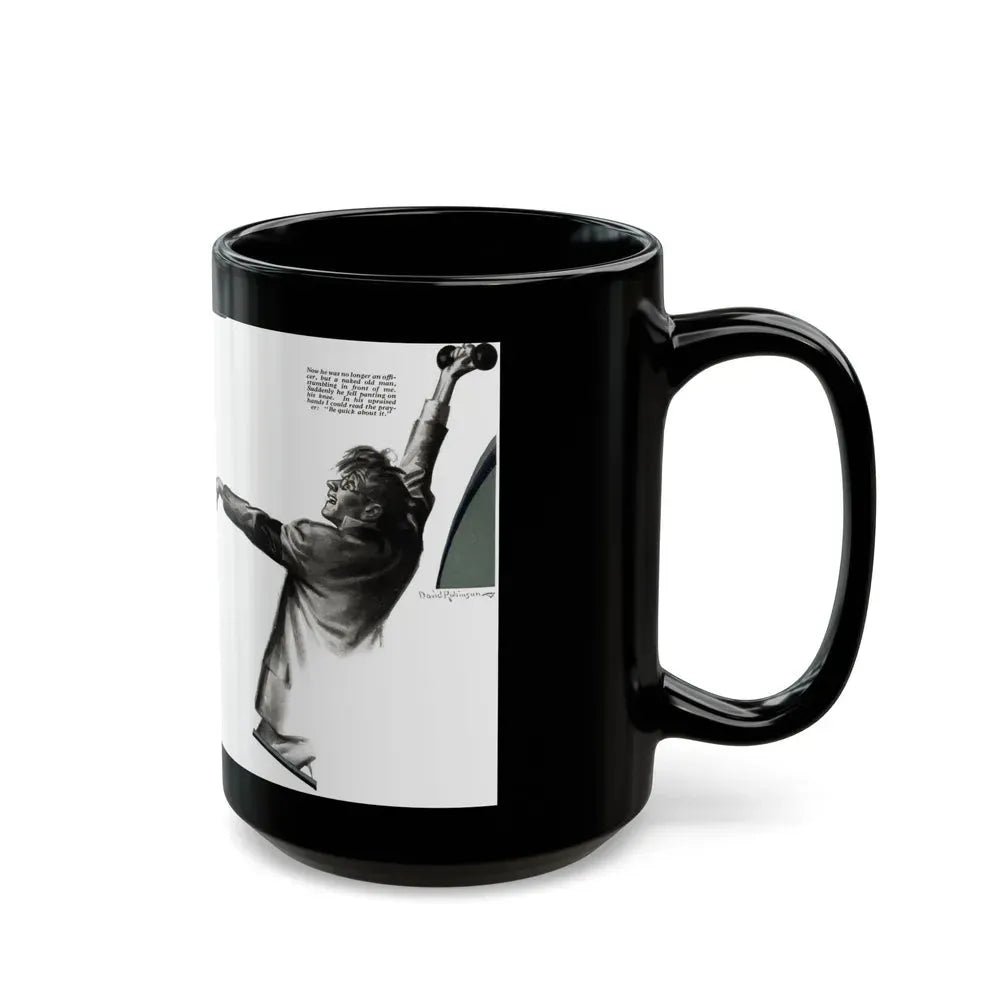 Guilty (1), Redbook, July 1935 - Black Coffee Mug - Go Mug Yourself
