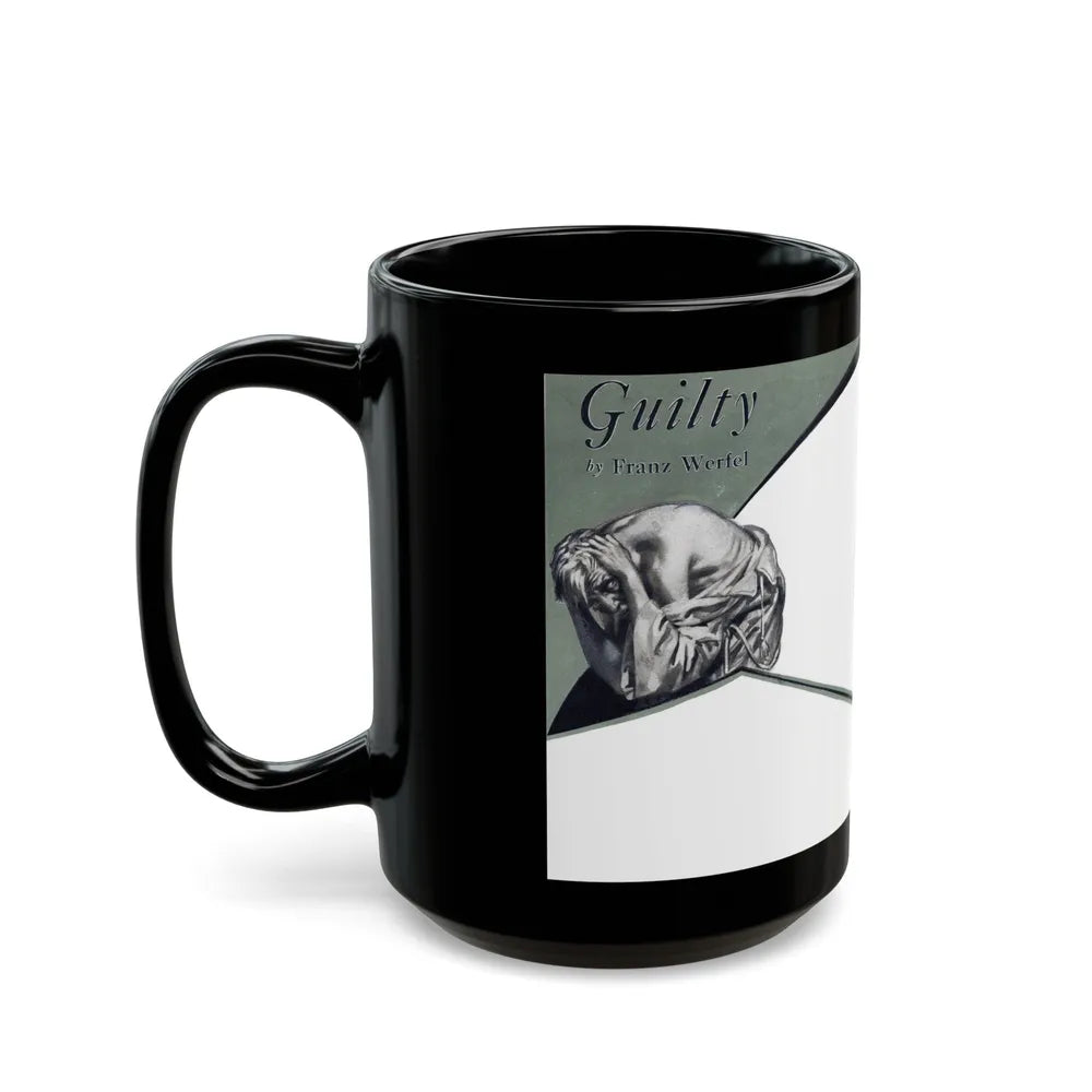 Guilty (1), Redbook, July 1935 - Black Coffee Mug-Go Mug Yourself