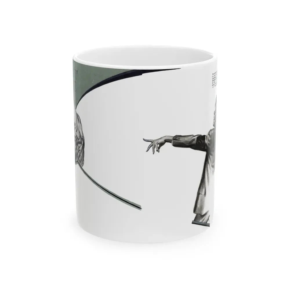 Guilty (1), Redbook, July 1935 - White Coffee Mug 11oz - Go Mug Yourself