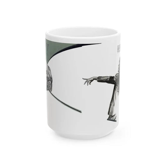 Guilty (1), Redbook, July 1935 - White Coffee Mug 15oz - Go Mug Yourself