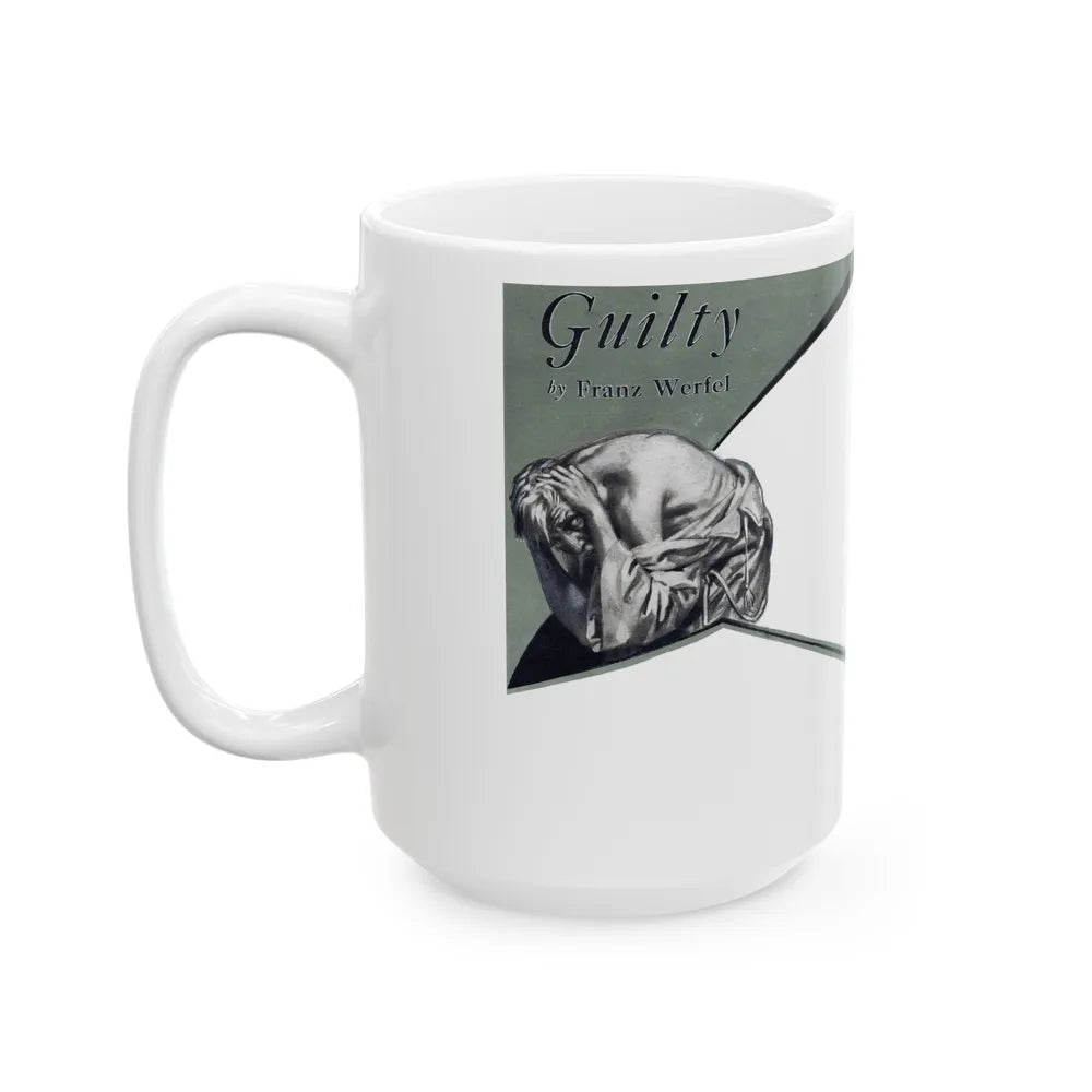 Guilty (1), Redbook, July 1935 - White Coffee Mug-Go Mug Yourself