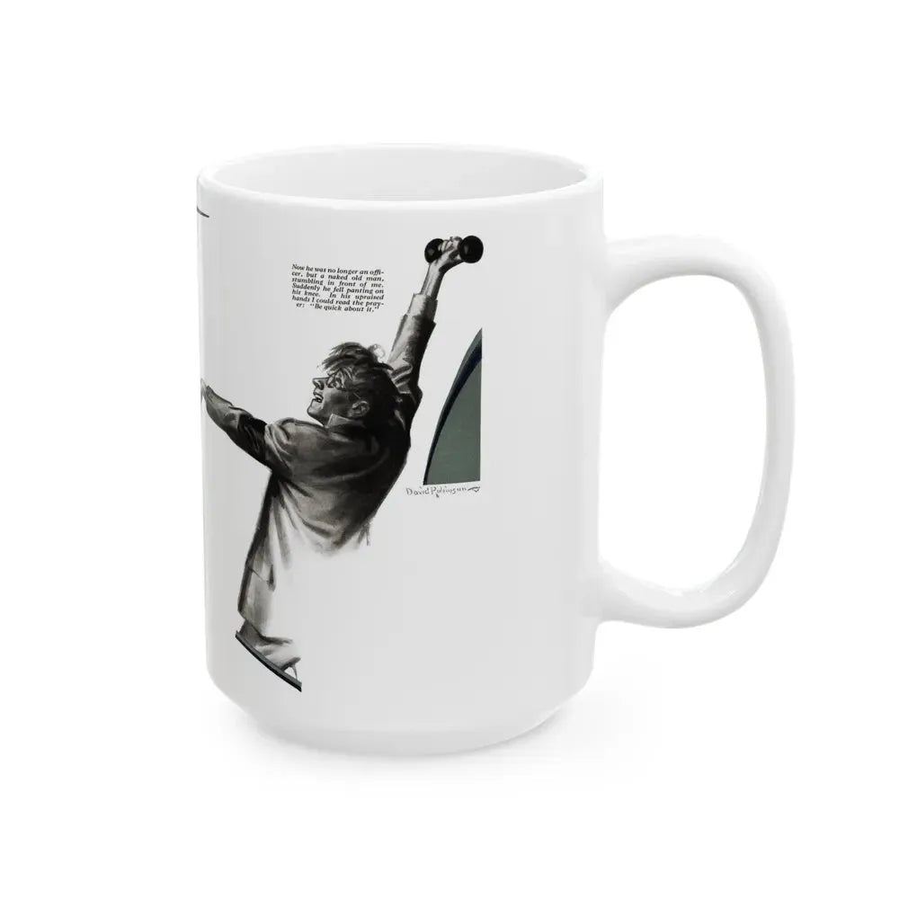 Guilty (1), Redbook, July 1935 - White Coffee Mug - Go Mug Yourself