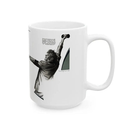 Guilty (1), Redbook, July 1935 - White Coffee Mug - Go Mug Yourself