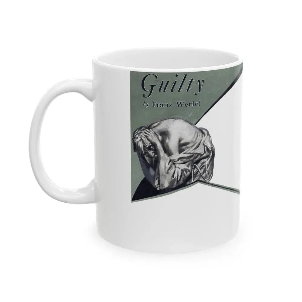 Guilty (1), Redbook, July 1935 - White Coffee Mug - Go Mug Yourself