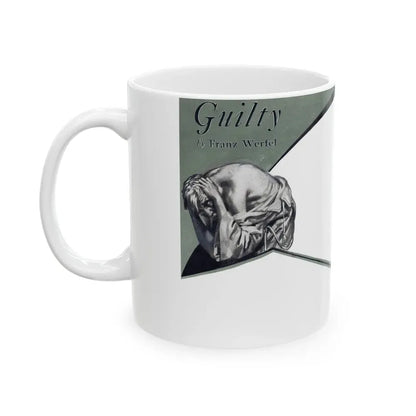 Guilty (1), Redbook, July 1935 - White Coffee Mug - Go Mug Yourself