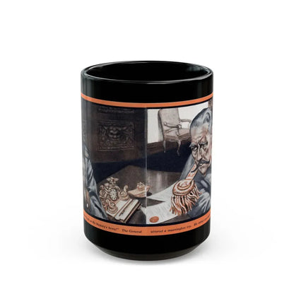 Guilty (2), Redbook, July 1935 - Black Coffee Mug 15oz - Go Mug Yourself