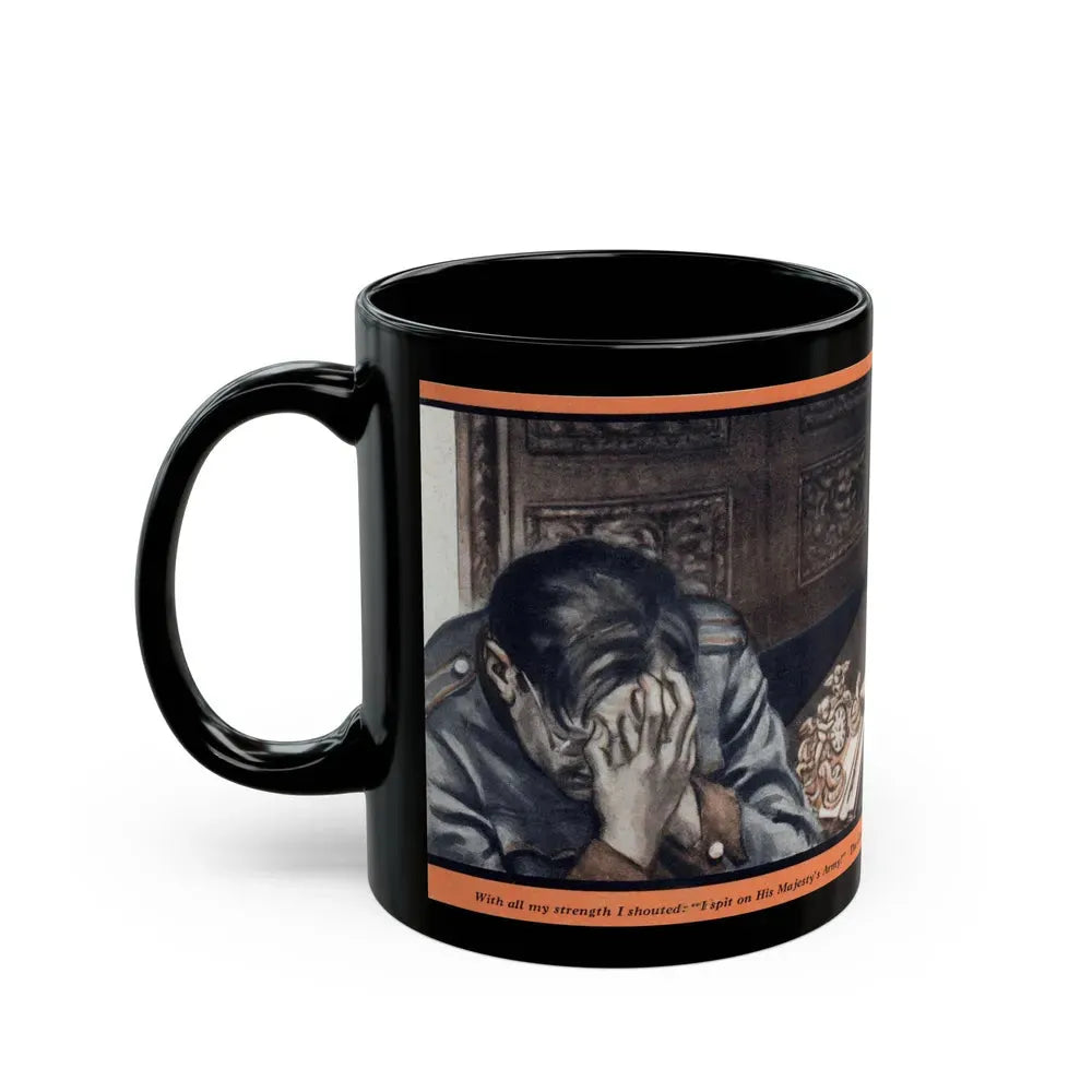 Guilty (2), Redbook, July 1935 - Black Coffee Mug - Go Mug Yourself