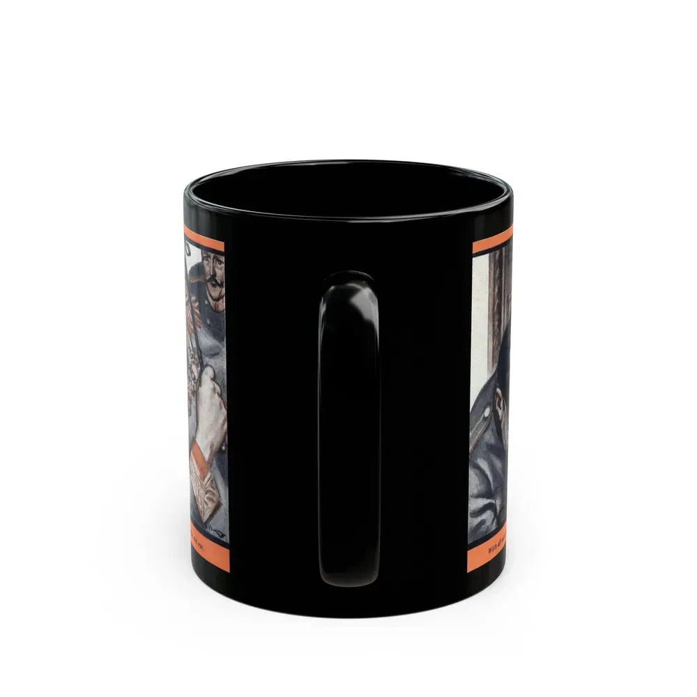 Guilty (2), Redbook, July 1935 - Black Coffee Mug - Go Mug Yourself