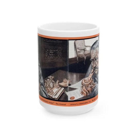 Guilty (2), Redbook, July 1935 - White Coffee Mug 15oz - Go Mug Yourself