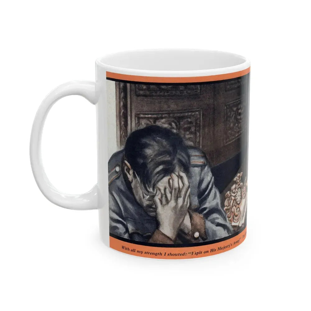 Guilty (2), Redbook, July 1935 - White Coffee Mug - Go Mug Yourself