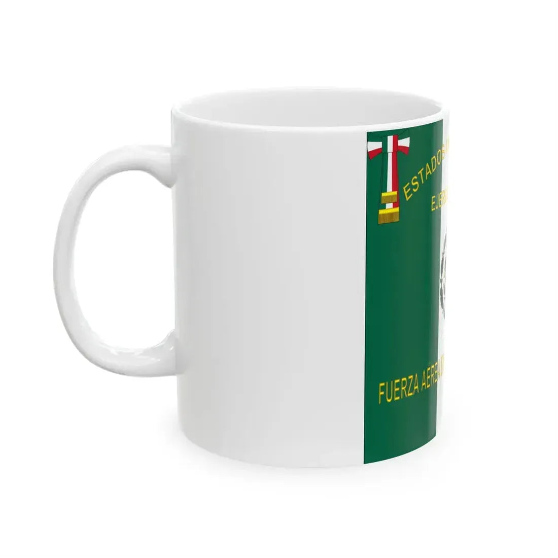 Guion de la FAEM 1944 a 1945 (Mexico) White Coffee Mug - Go Mug Yourself