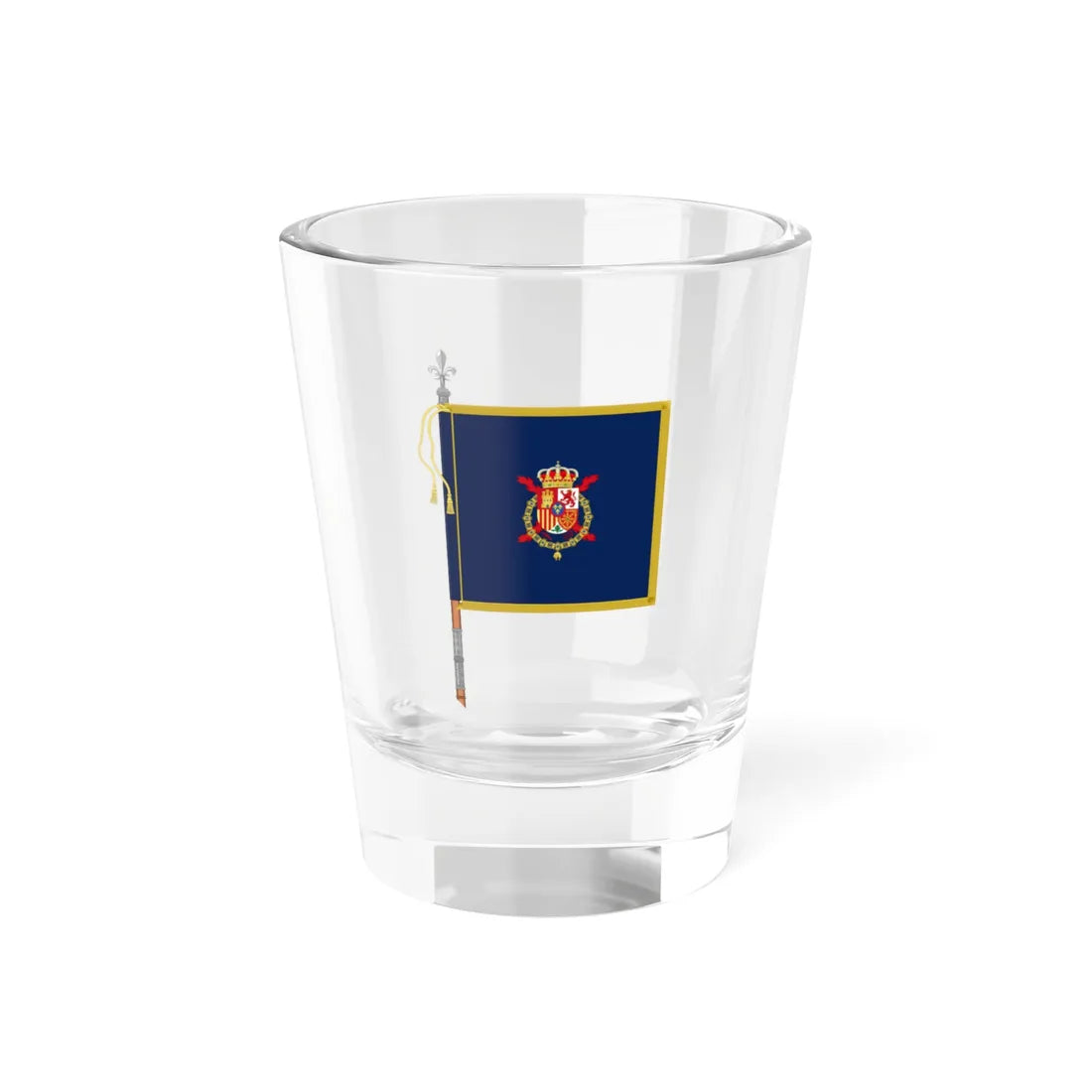 Guion Real de Juan Carlos I (Spain) Shot Glass 1.5oz 1.5oz - Go Mug Yourself