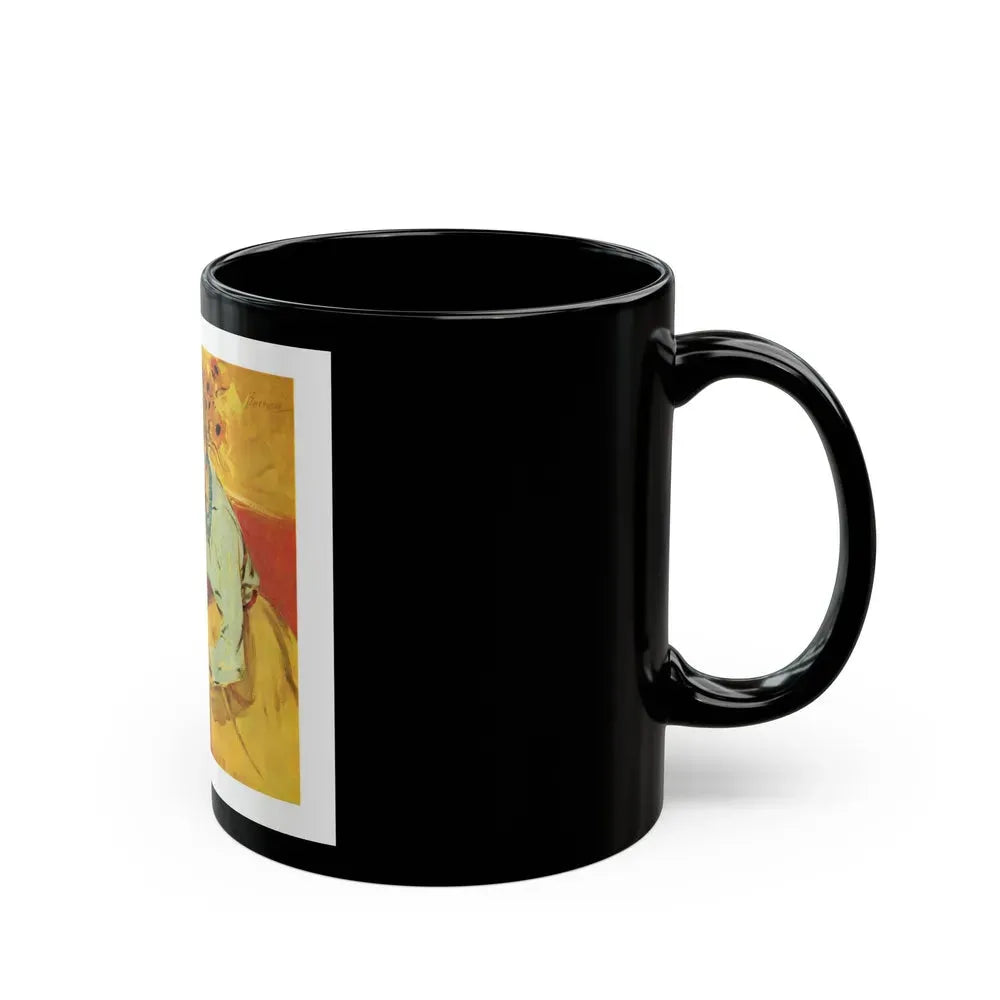 Gulden's Mustard ad, Ladies' Home Journal, April 1960 - Black Coffee Mug - Go Mug Yourself
