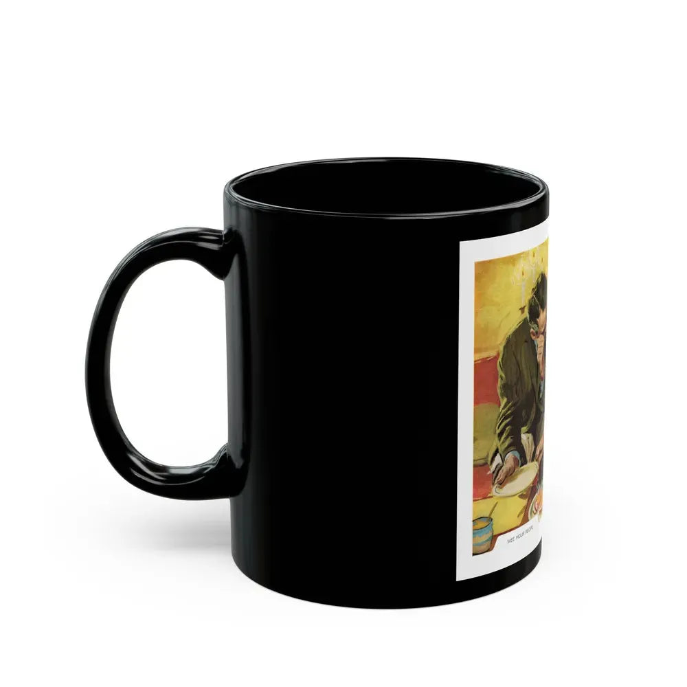 Gulden's Mustard ad, Ladies' Home Journal, April 1960 - Black Coffee Mug - Go Mug Yourself