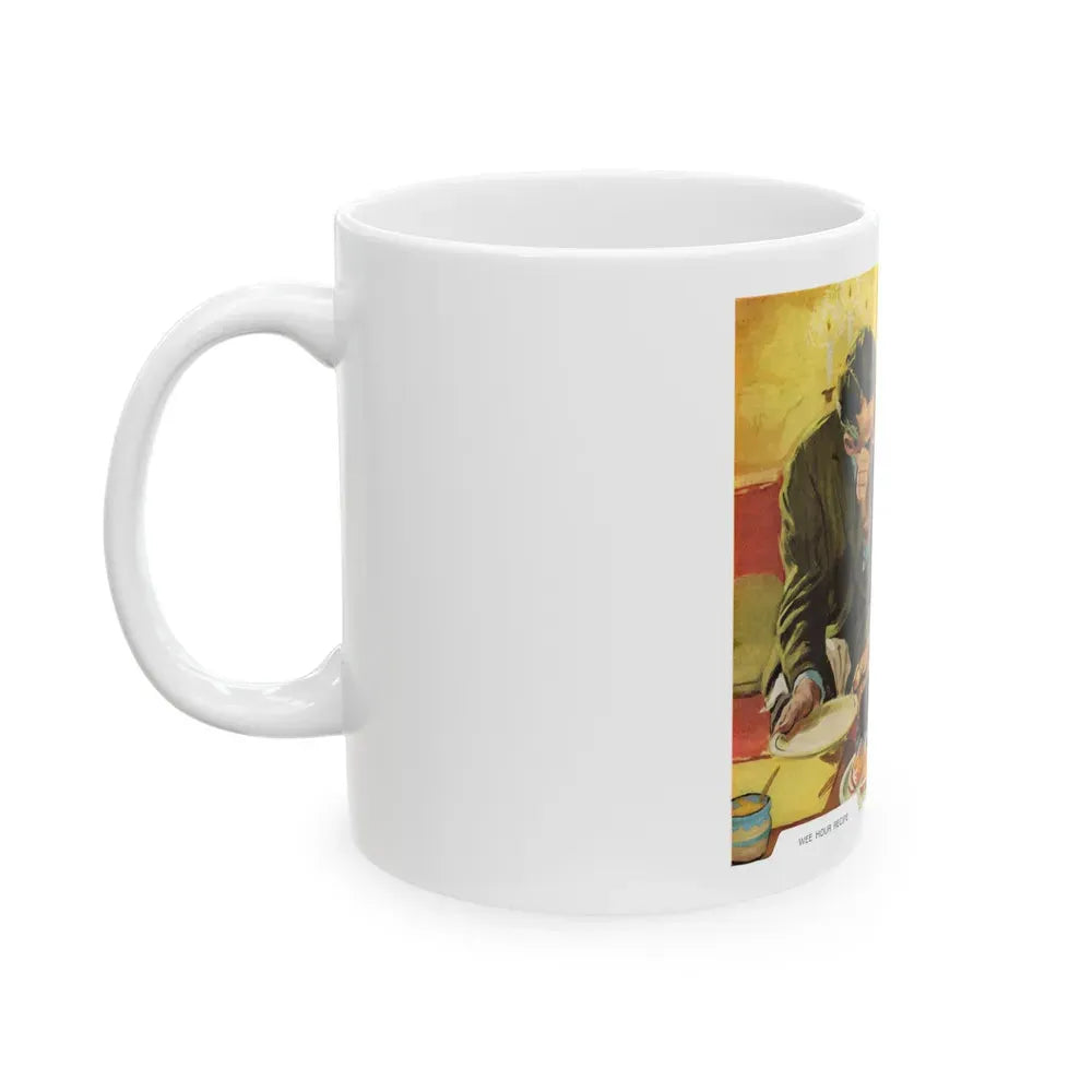 Gulden's Mustard ad, Ladies' Home Journal, April 1960 - White Coffee Mug - Go Mug Yourself