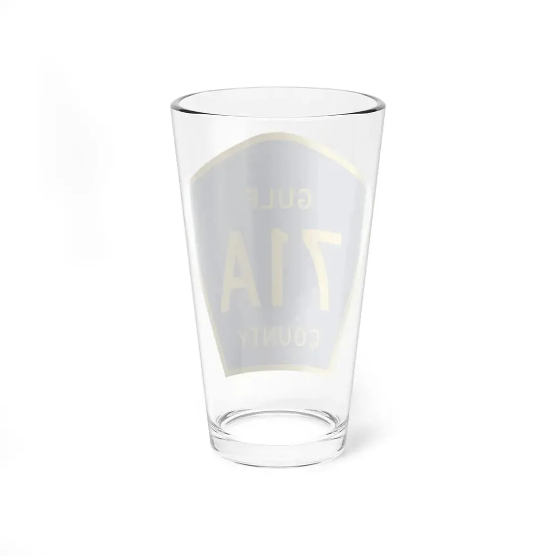 Gulf County 71A (Florida) (Road Sign) Pint Glss 16oz - Go Mug Yourself