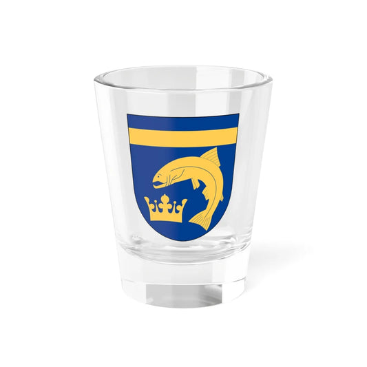 Gullspång vapen2 (Sweden) (Coat of Arms) Shot Glass 1.5oz 1.5oz - Go Mug Yourself