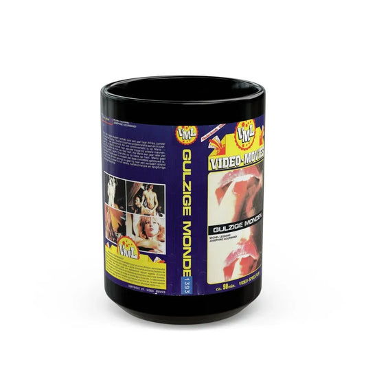 GULZIGE MONDEN (VHS COVER) - Black Coffee Mug 15oz - Go Mug Yourself