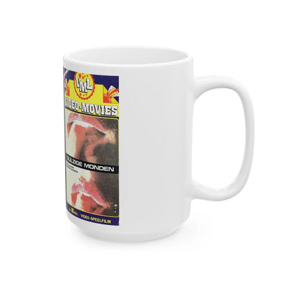 GULZIGE MONDEN (VHS COVER) - White Coffee Mug-Go Mug Yourself