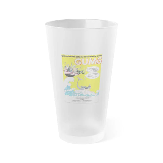 GUMS 1976 Movie Poster - Frosted Pint Glass 16oz Default Title - Go Mug Yourself
