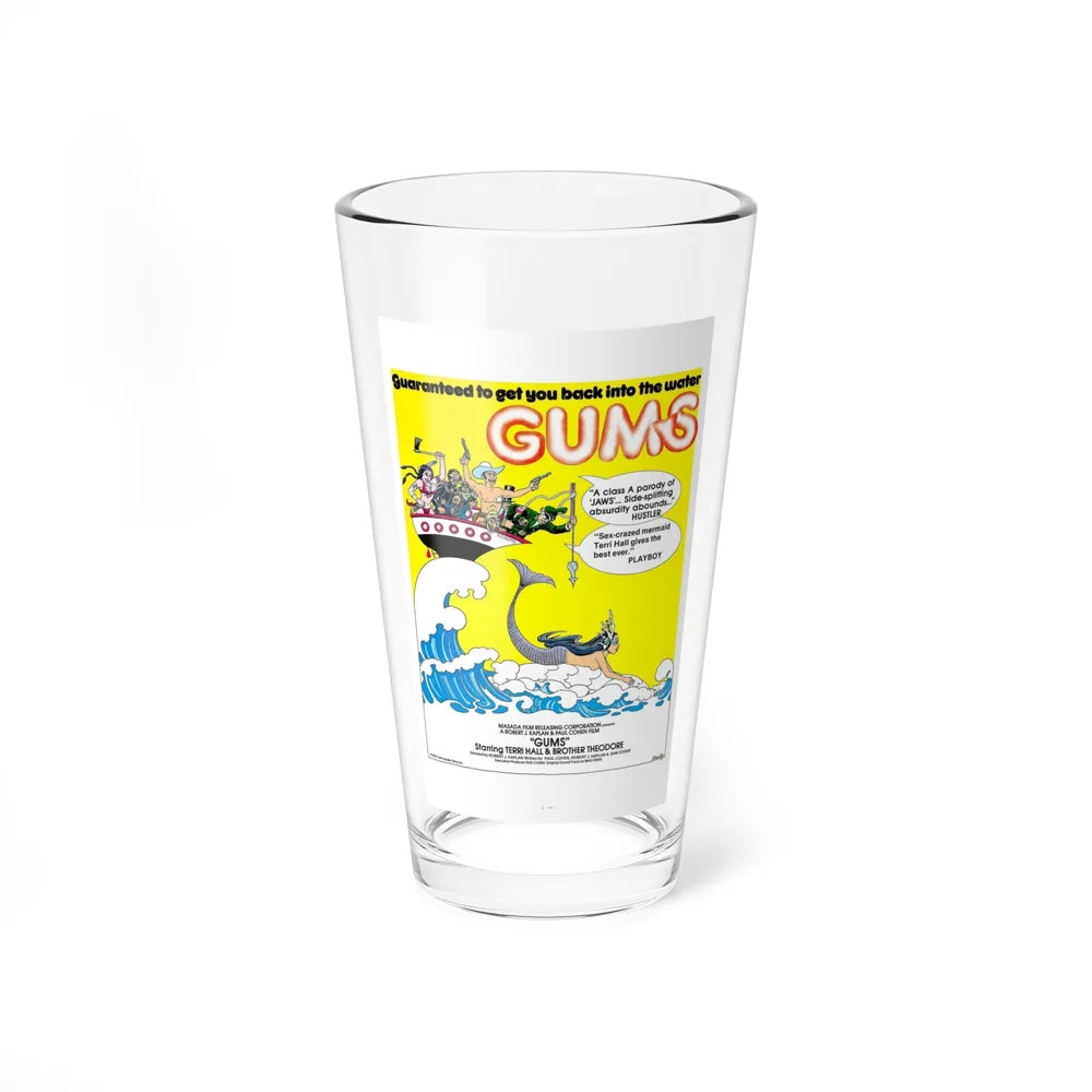 GUMS 1976 Movie Poster - Pint Glass 16oz-16oz-Go Mug Yourself