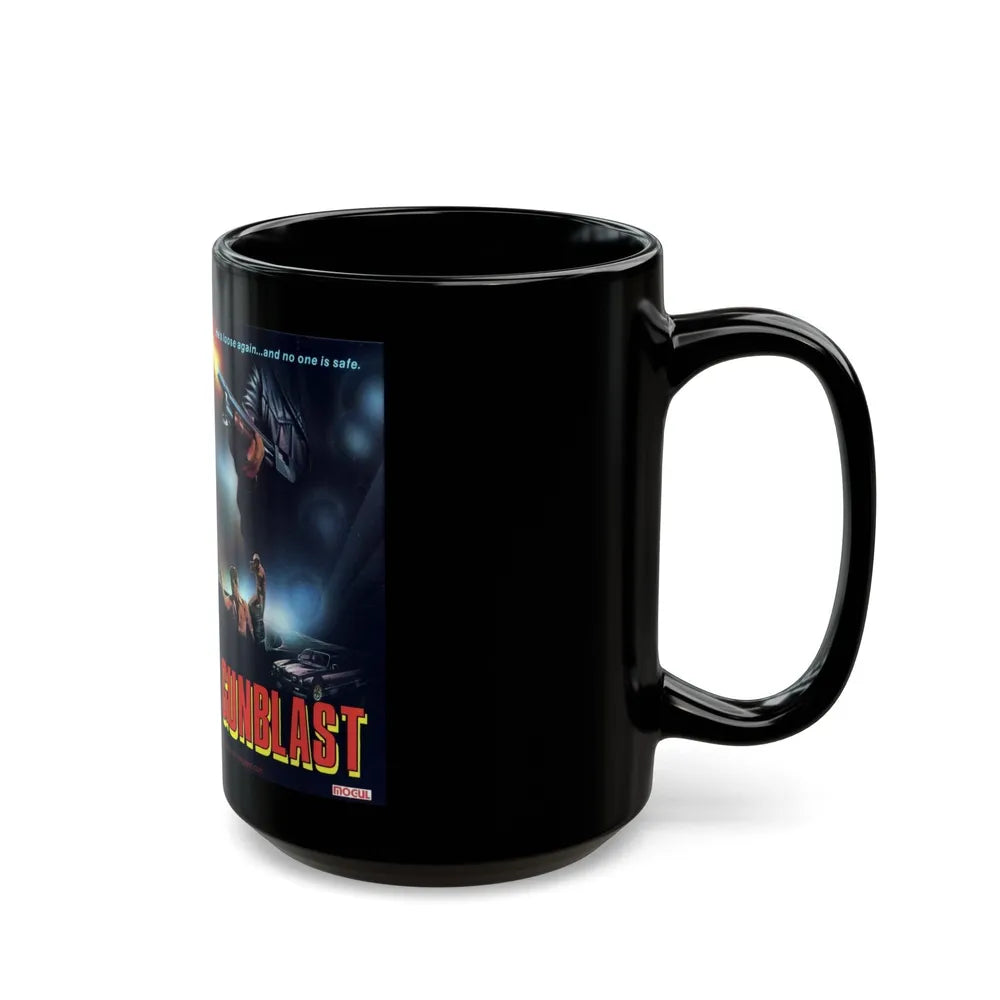 GUNBLAST (VHS COVER) - Black Coffee Mug-Go Mug Yourself