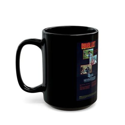 GUNBLAST (VHS COVER) - Black Coffee Mug-Go Mug Yourself