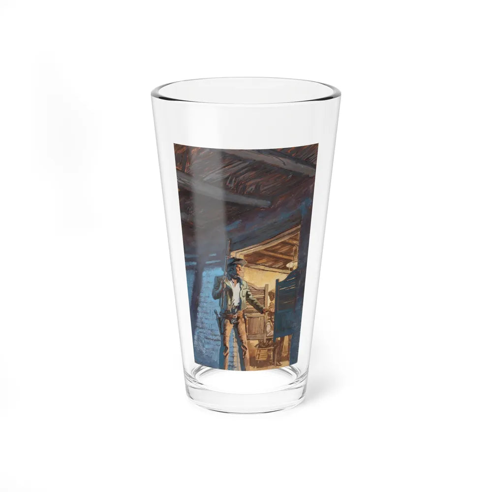 Gunfire at Purgatory Gate, Major paperback cover, 1976 - Pint Glass 16oz-16oz-Go Mug Yourself