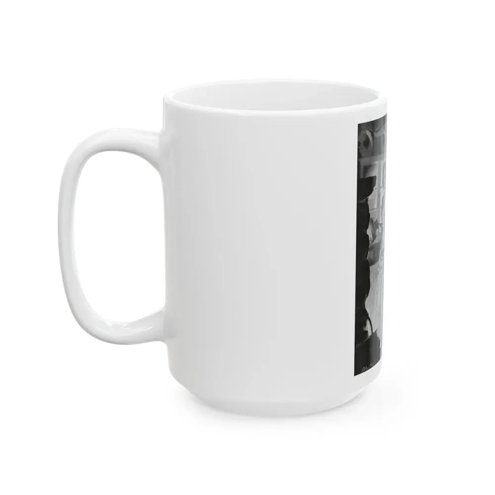 Gunman Brand, Zane Grey's Western, October 1951 - White Coffee Mug - Go Mug Yourself