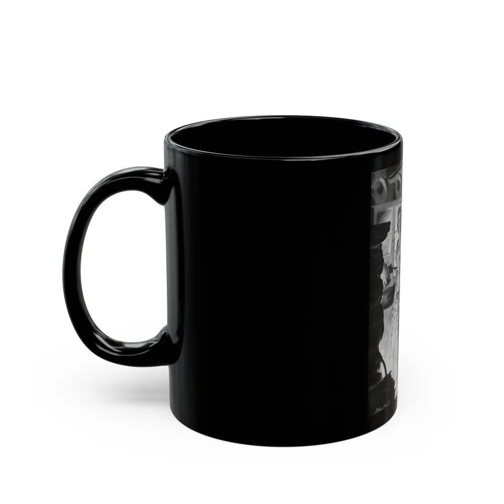 Gunman Brand, Zane Grey's Western, October 1951 - Black Coffee Mug-Go Mug Yourself