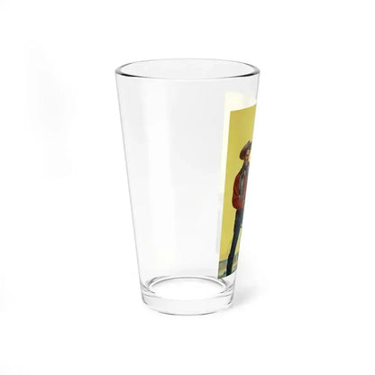 Gunman's Grass, paperback cover (Popular Library, 1954) - Pint Glass 16oz - Go Mug Yourself